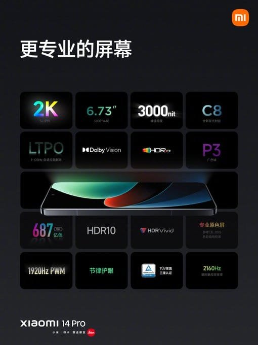 Xiaomi 14 Pro - The pinnacle of smartphone technology.